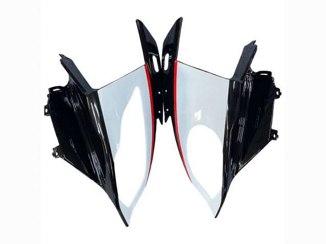 Carenados Moto BMW S1000RR 2015-2016 - Blanco Negro FibraCarbono Asequibles