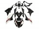 Carenados Moto BMW S1000RR 2015-2016 - Blanco Negro FibraCarbono Asequibles