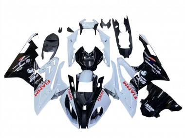 Carenados Moto BMW S1000RR 2015-2016 - Blanco Negro Brillante Fiamm Asequibles