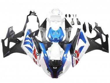 Carenados Moto BMW S1000RR 2009-2014 - Blanco Azul Negro Mate Asequibles