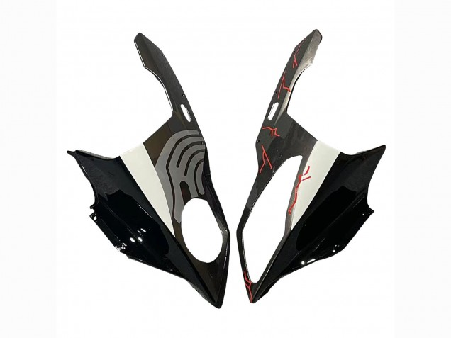 Carenado Moto BMW S1000RR 2009-2014 - Rojo Negro Brillante Asequibles