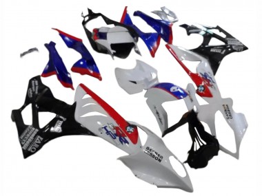 Carenados ABS BMW S1000RR 2009-2014 - Blanco Rojo Azul Negro Brillante Asequibles
