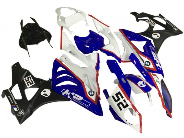 Carenados Moto BMW S1000RR 2009-2014 - Blanco Rojo Azul Negro HP Asequibles