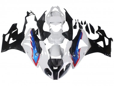 Carenados Moto BMW S1000RR 2009-2014 - Blanco Rojo Azul Negro Brillante HP Becker Carbon Asequibles