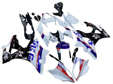 Carenados Moto BMW S1000RR 2009-2014 - Blanco Rojo Azul Negro Tyco Asequibles