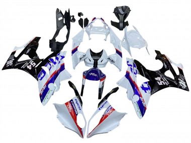 Carenados Moto BMW S1000RR 2009-2014 - Blanco Rojo Azul Negro Tyco Asequibles