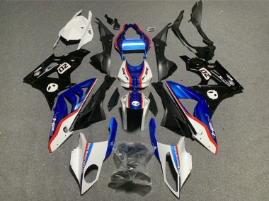 Plásticos Moto ABS BMW S1000RR 2009-2014 - Blanco Rojo Azul Negro Brillante Asequibles