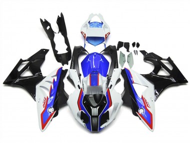 Carenados Moto BMW S1000RR 2009-2014 - Blanco Rojo Azul Negro Brillante FibraCarbono RR Asequibles
