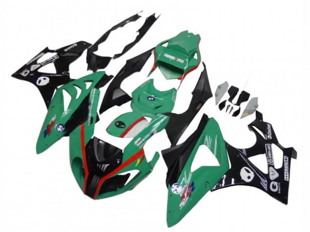 Carenados Moto BMW S1000RR 2009-2014 - Verde Rojo Negro Asequibles