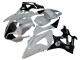 Carenados Moto BMW S1000RR 2009-2014 - Blanco Negro Brillante Asequibles