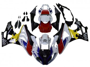 Carenados Moto BMW S1000RR 2009-2014 - Blanco Rojo Amarillo Negro Castrol Asequibles