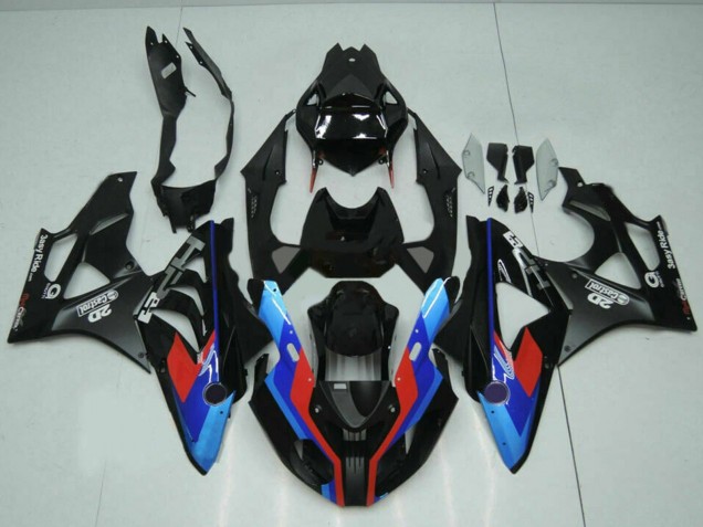 Carenados Moto BMW S1000RR 2009-2014 - Azul Rojo Negro Mate Castrol Asequibles