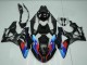 Carenados Moto BMW S1000RR 2009-2014 - Azul Rojo Negro Mate Castrol Asequibles