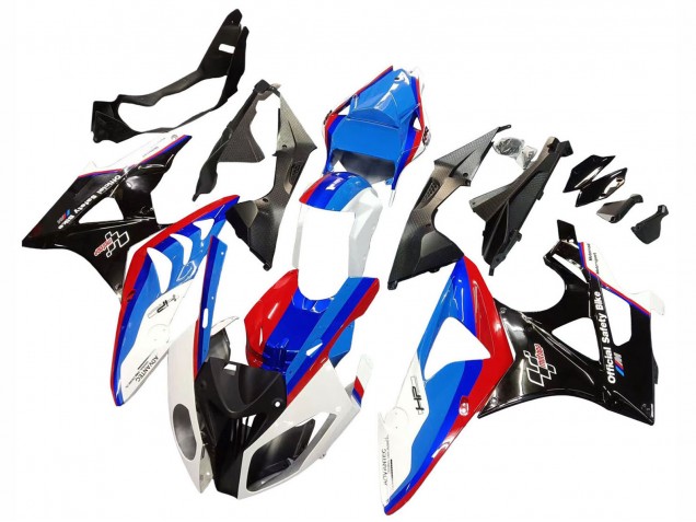Completo Carenados Moto BMW S1000RR 2009-2014 - Blanco Rojo Azul Negro Brillante Asequibles