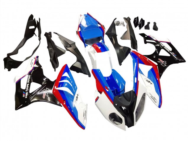 Completo Carenados Moto BMW S1000RR 2009-2014 - Blanco Rojo Azul Negro Brillante Asequibles