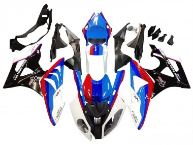 Completo Carenados Moto BMW S1000RR 2009-2014 - Blanco Rojo Azul Negro Brillante Asequibles