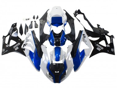Carenados Moto BMW S1000RR 2009-2014 - Blanco Azul Negro Brillante Castrol Asequibles