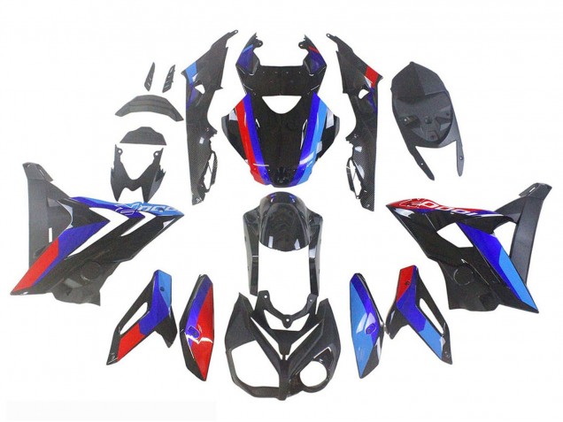 Carenados Moto BMW S1000R 2014-2016 - Azul Rojo Negro Asequibles