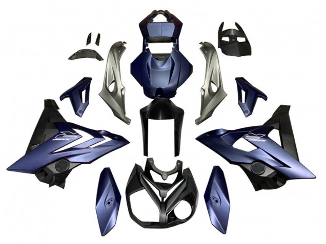 Carenados Moto BMW S1000R 2014-2016 - Azul Mate Oscuro Asequibles