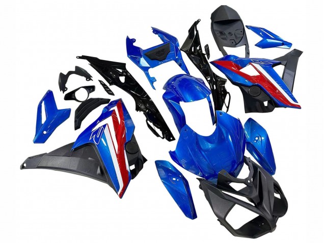 Carenados Moto BMW S1000R 2014-2016 - Azul Rojo Asequibles