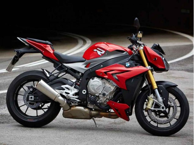 Carenados Moto BMW S1000R 2014-2016 - Negro Rojo Asequibles