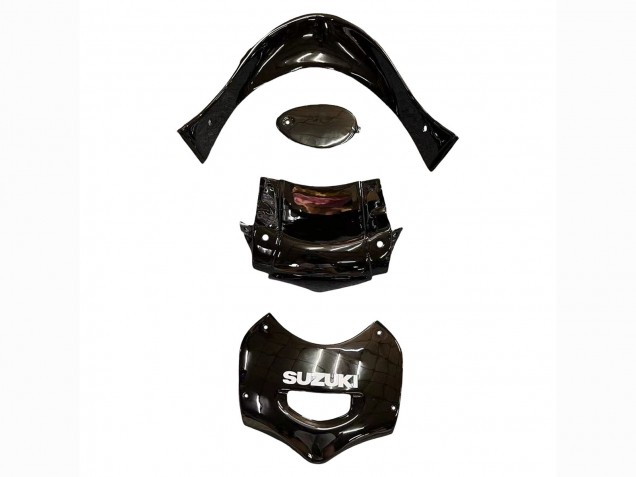 Carenados Moto Suzuki GSX600F/GSX750F 2004-2006 - Negro Brillante Rojo Llama Asequibles