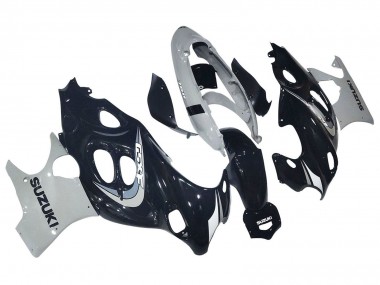 Carenado Moto Suzuki GSX600F/GSX750F 2004-2006 - Negro Brillante Gris Asequibles