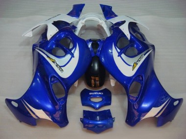 Carenados Moto Suzuki GSX600F/GSX750F 2004-2006 - Azul Blanco Asequibles