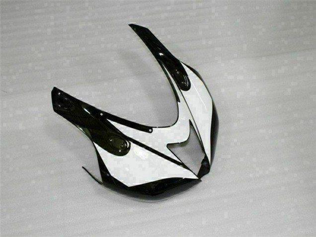 Carenados Moto Kawasaki ZX6R 2007-2008 - Negro Blanco Asequibles