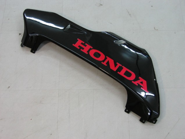 Carenados Moto Honda CBR600RR 2003-2004 - Negro Brillante Rojo Calcomanías Asequibles