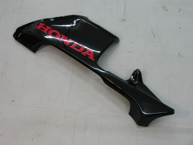 Carenados Moto Honda CBR600RR 2003-2004 - Negro Brillante Rojo Calcomanías Asequibles