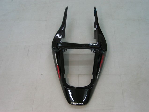 Carenados Moto Honda CBR600RR 2003-2004 - Negro Brillante Rojo Calcomanías Asequibles