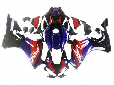Carenados Moto Honda CBR1000RR 2017-2023 - Rojo Azul Negro Brillante Asequibles