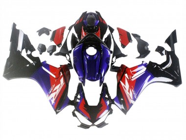 Carenados Moto Honda CBR1000RR 2017-2023 - Rojo Azul Negro Brillante Asequibles