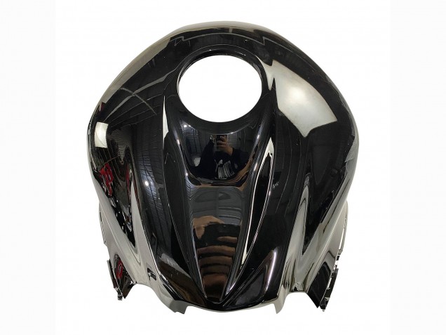 Kits Carenado Moto Honda CBR600RR 2007-2008 - Plata Negro Brillante Asequibles