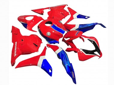 Carenados Moto Honda CBR600RR 2009-2012 - Blanco Rojo Azul HRC Asequibles
