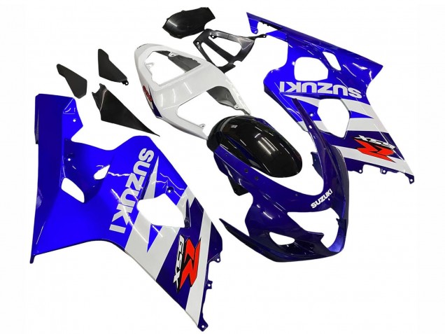 Kits Carenado Moto Suzuki GSXR 600 / GSXR 750 2004-2005 - Blanco Azul Negro Rojo Asequibles