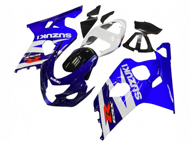 Kits Carenado Moto Suzuki GSXR 600 / GSXR 750 2004-2005 - Blanco Azul Negro Rojo Asequibles