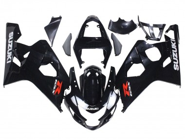 Carenado Moto Suzuki GSXR 600 / GSXR 750 2004-2005 - Negro Brillante Asequibles