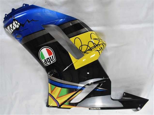 Carenados Moto Kawasaki ZX6R 2007-2008 - Azul Tiburón Asequibles