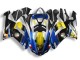 Carenados Moto Kawasaki ZX6R 2007-2008 - Azul Tiburón Asequibles