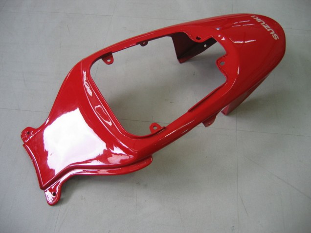 Carenado Moto Suzuki GSXR 600 / GSXR 750 2006-2007 - Blanco Rojo Negro Brillante Asequibles