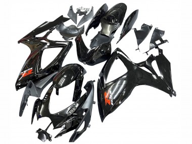Carenados Moto Suzuki GSXR 600 / GSXR 750 2006-2007 - Negro Brillante Plata Rojo Asequibles