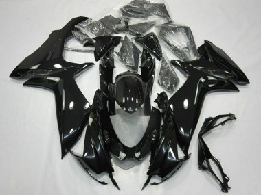Carenados Moto Suzuki GSXR 600 / GSXR 750 2011-2024 - Negro Brillante Asequibles