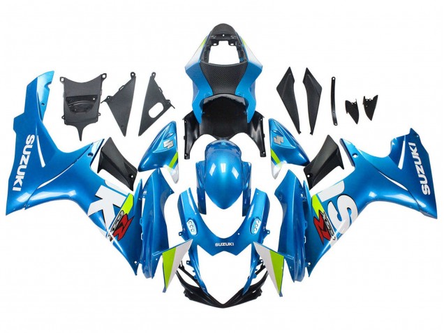 Carenados Moto Suzuki GSXR 600 / GSXR 750 2011-2024 - Azul Claro Verde Blanco Rojo Asequibles