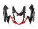 Kits Carenado Moto Suzuki GSXR 600 / GSXR 750 2011-2024 - Rojo Negro Brillante Asequibles