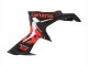 Kits Carenado Moto Suzuki GSXR 600 / GSXR 750 2011-2024 - Rojo Negro Brillante Asequibles