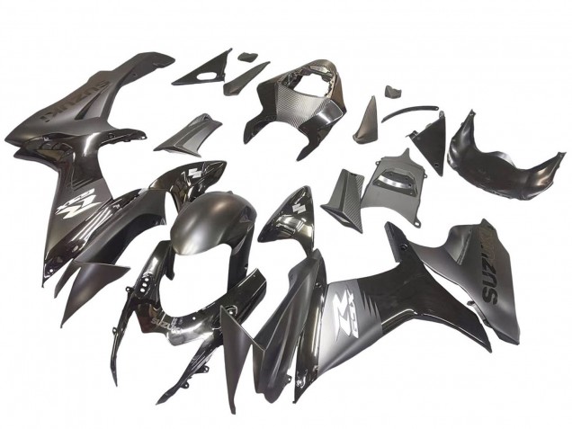 Carenados Moto Suzuki GSXR 600 / GSXR 750 2011-2024 - Negro Mate Negro Brillante Blanco Calcomanía Asequibles