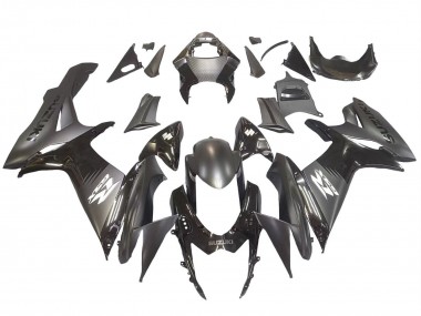 Carenados Moto Suzuki GSXR 600 / GSXR 750 2011-2024 - Negro Mate Negro Brillante Blanco Calcomanía Asequibles