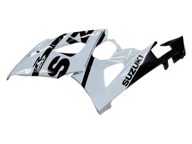 Carenados Moto Suzuki GSXR 1000 2005-2006 - Blanco Negro Asequibles